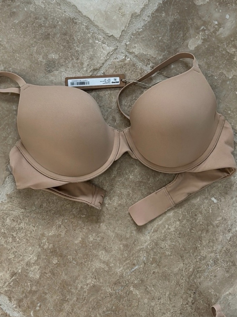 NWT SKIMS fits everybody t-shirt Demi bra in clay - Picture 2 of 5
